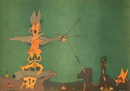 Литография Camacho  - Cenizas