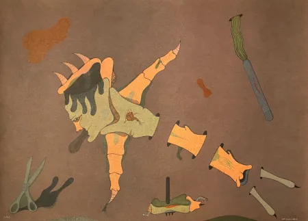 Литография Camacho  - Cenizas