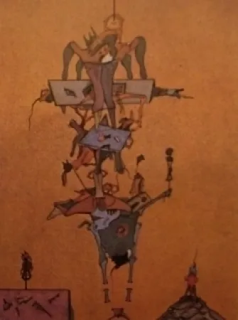 Литография Camacho  - Cezinas 2