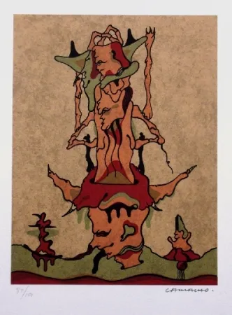 Литография Camacho  - Composition
