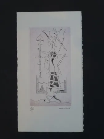 Гравюра Camacho  - Sans  titre 