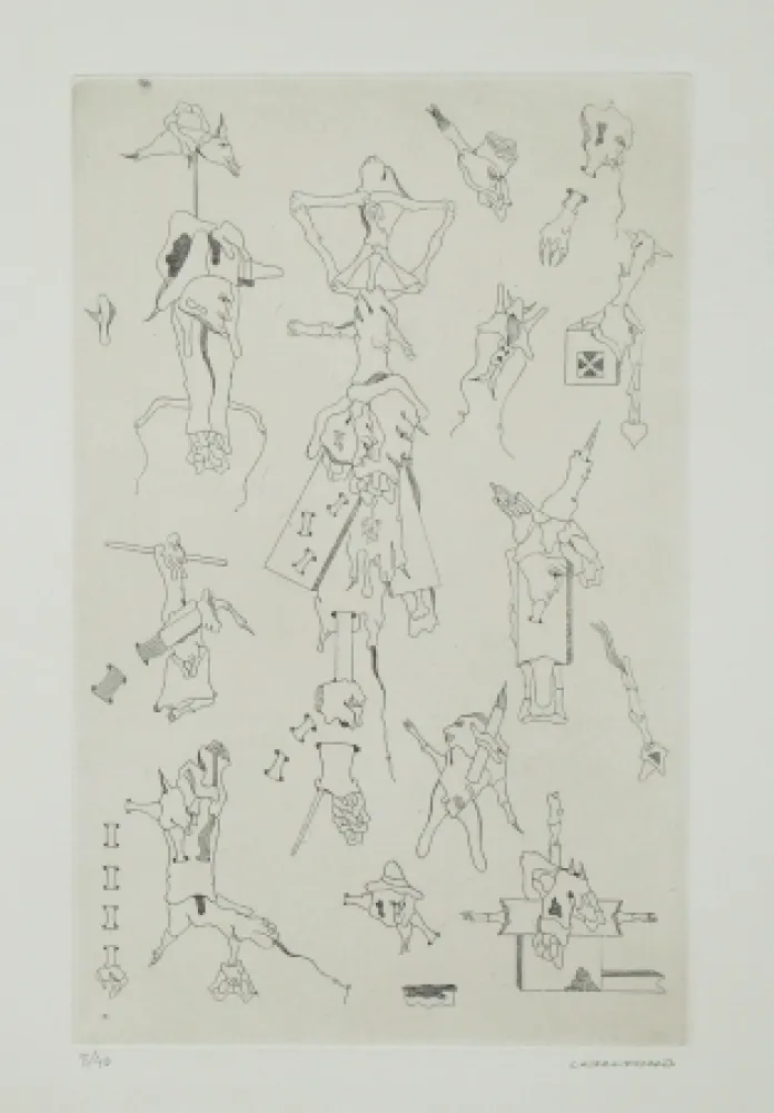 Офорт И Аквитанта Camacho  - Titre inconnu