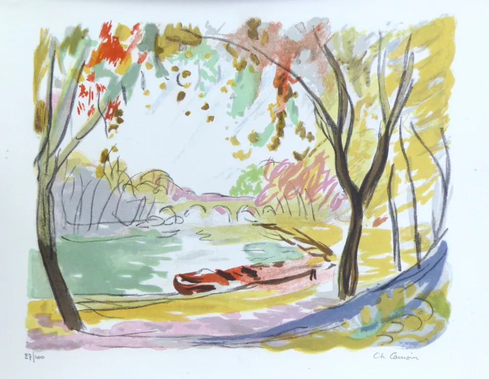 Литография Camoin - Lithographie sur vélin, numérotées et signée