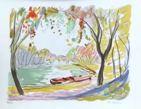 Литография Camoin - Lithographie sur vélin, numérotées et signée