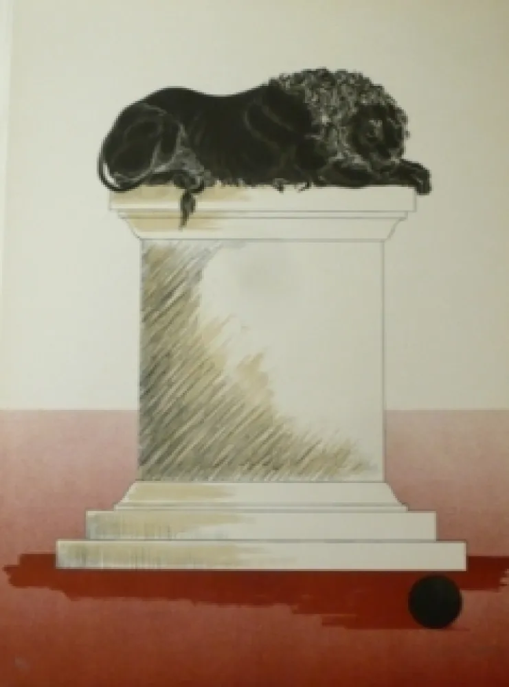 Литография Campeny - Fugit poder