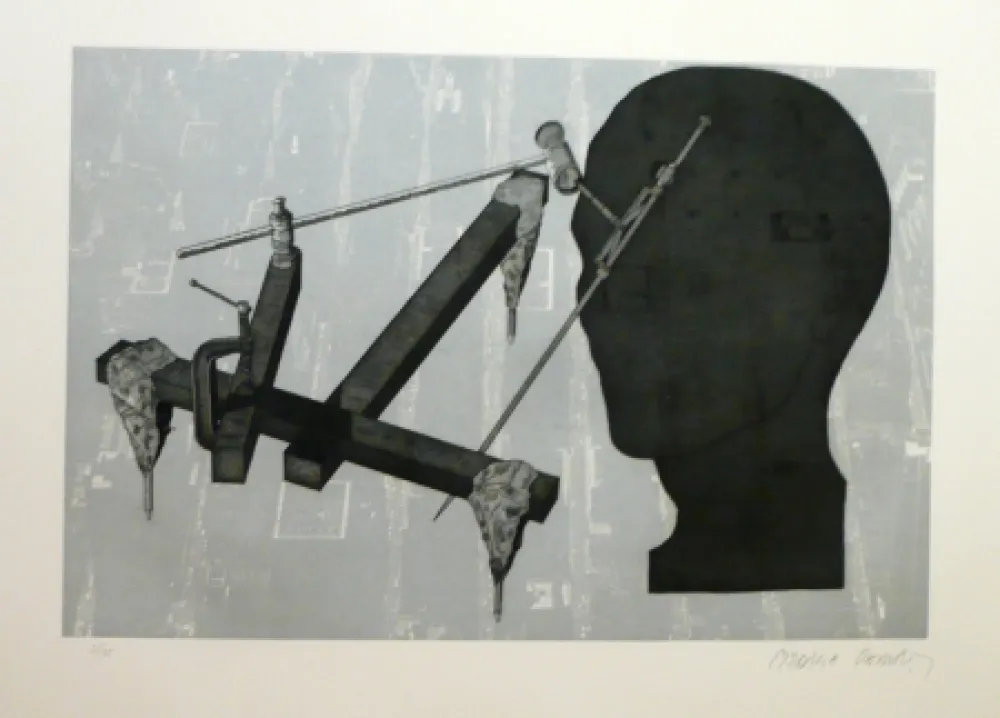 Офорт И Аквитанта Campeny - Manhattan transformation