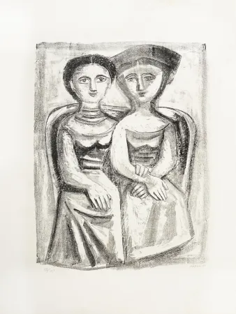 Литография Campigli - A Giuditta