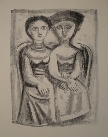 Литография Campigli - A Giuditta