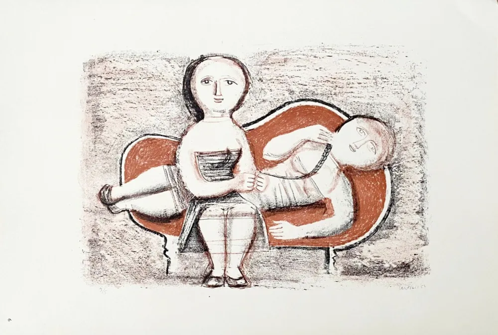 Литография Campigli (After) - Il Divano