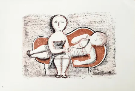 Литография Campigli (After) - Il Divano