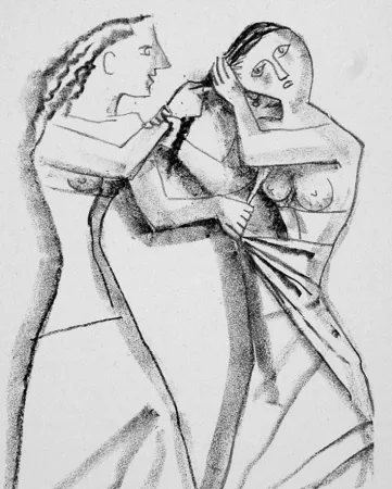 Литография Campigli - Arianna II