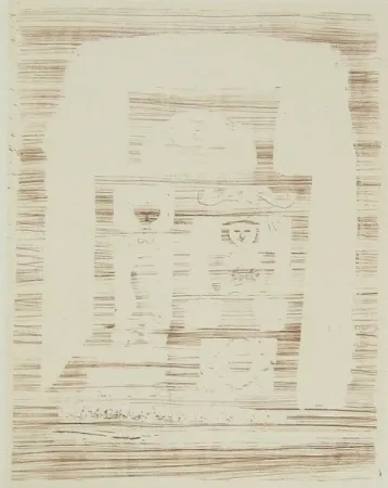 Гравюра Campigli - La casa