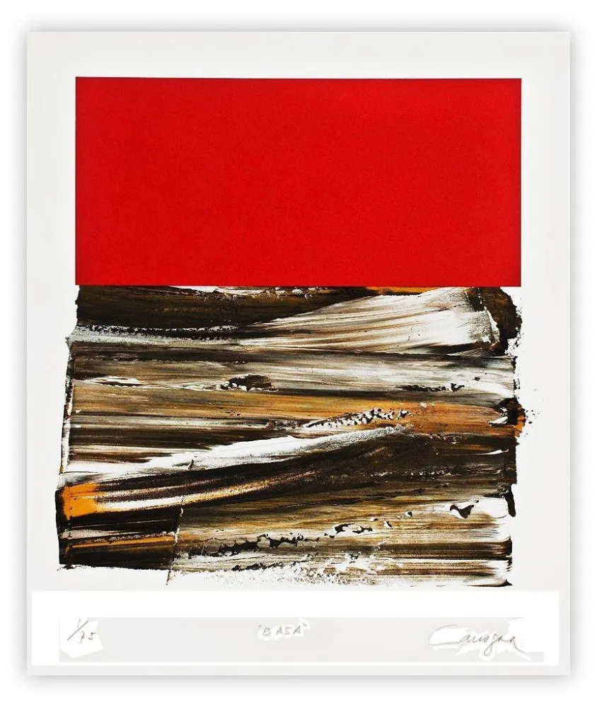 Гравюра Canogar - Basa