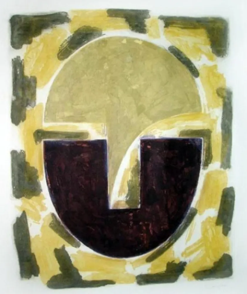 Офорт Canogar - Cabeza