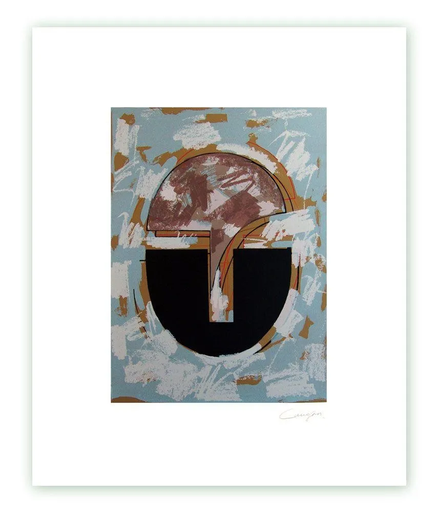 Гравюра Canogar - Cabeza