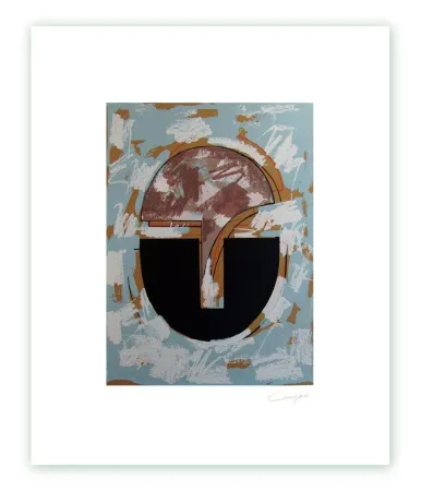 Гравюра Canogar - Cabeza