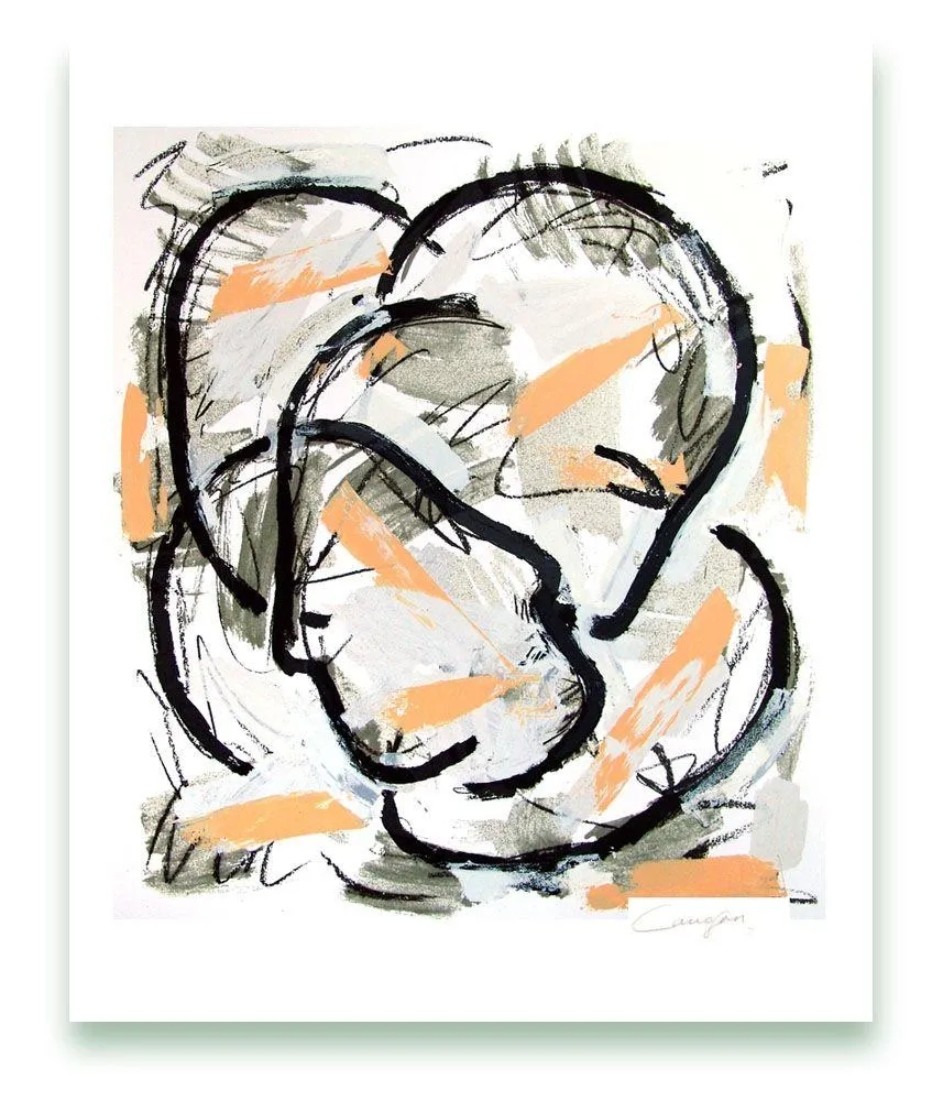 Гравюра Canogar - Escena urbana