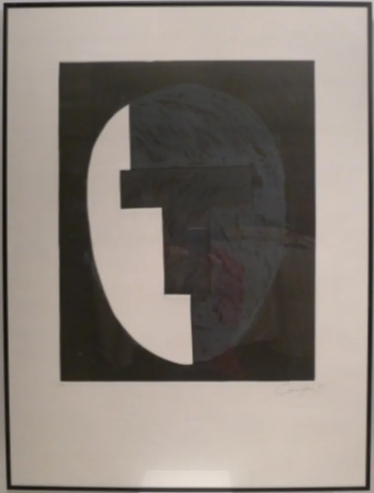 Акватинта Canogar - Homenaje a Julio González