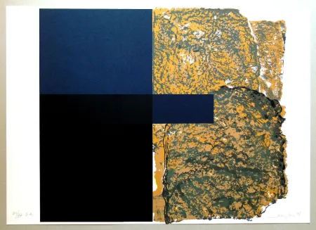 Сериграфия Canogar - Hommage à Federico Garcia Lorca