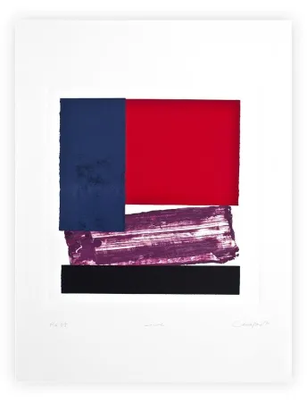 Гравюра Canogar - Lacre