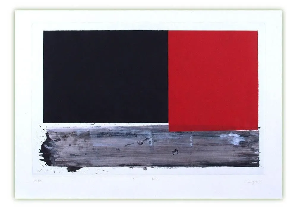 Гравюра Canogar - Lecho