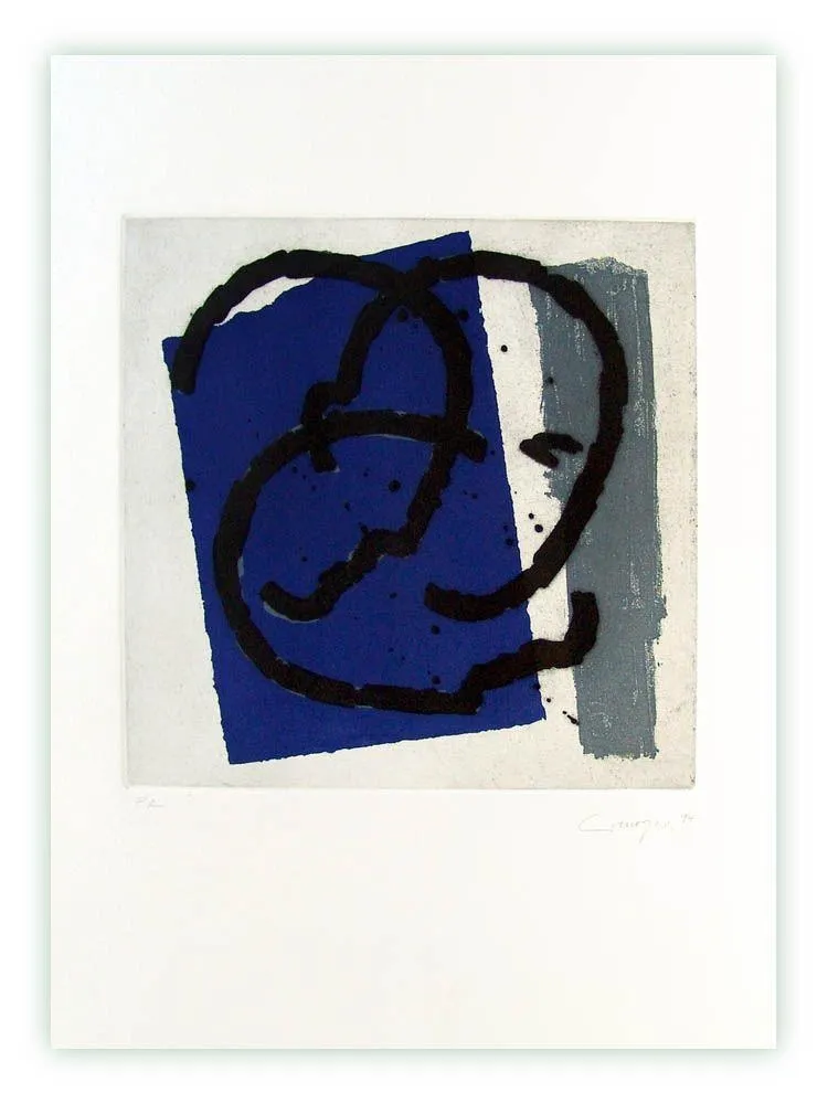 Гравюра Canogar - Nocturno chileno