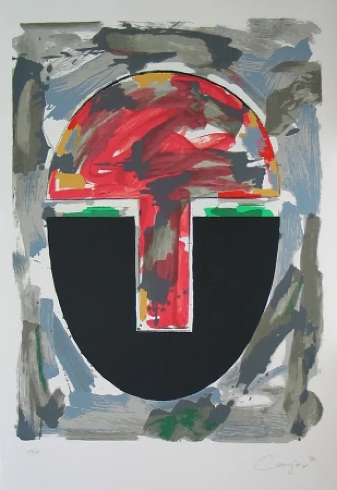 Сериграфия Canogar - Olympic Centennial