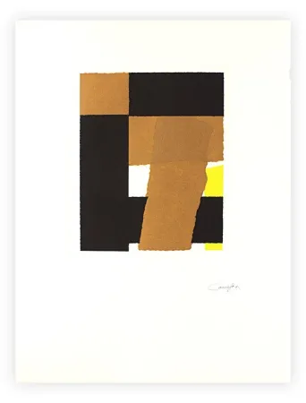 Гравюра Canogar - Podio