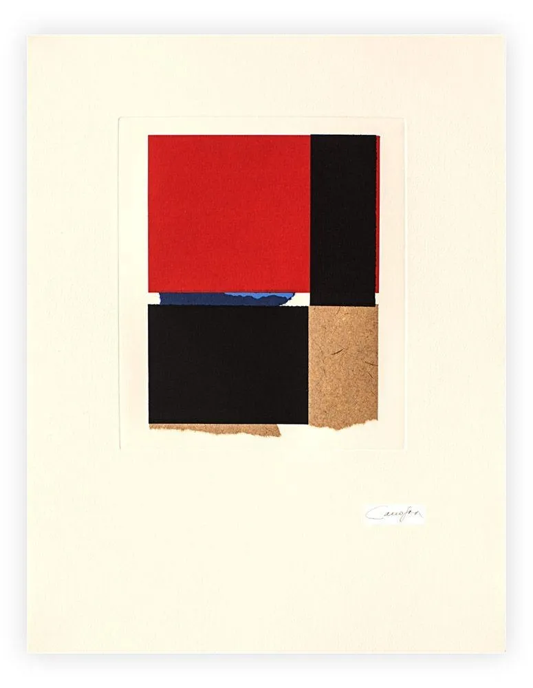 Гравюра Canogar - Potenza