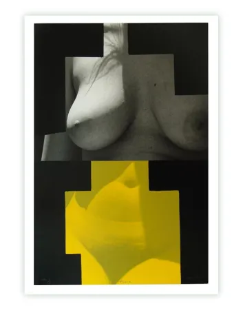 Сериграфия Canogar - Puerta