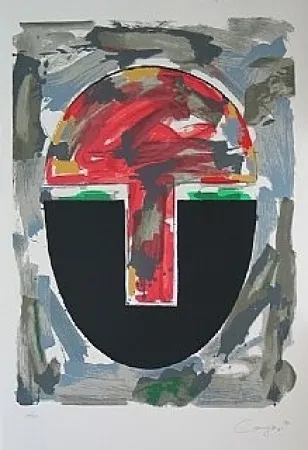 Сериграфия Canogar - Sans titre