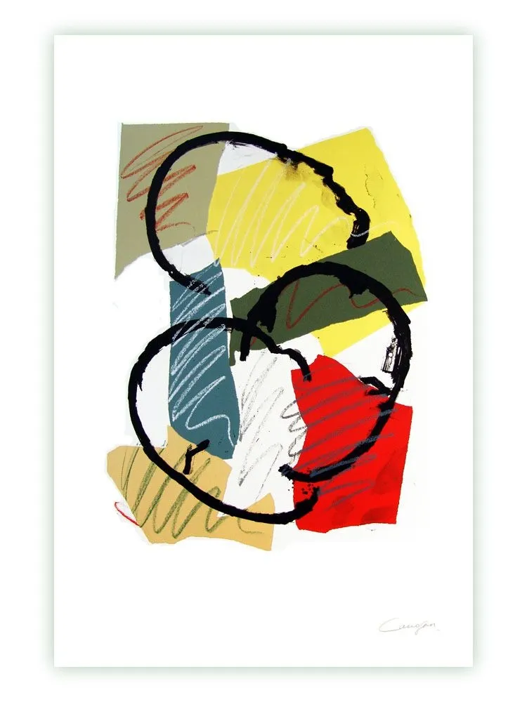 Гравюра Canogar - Sin título