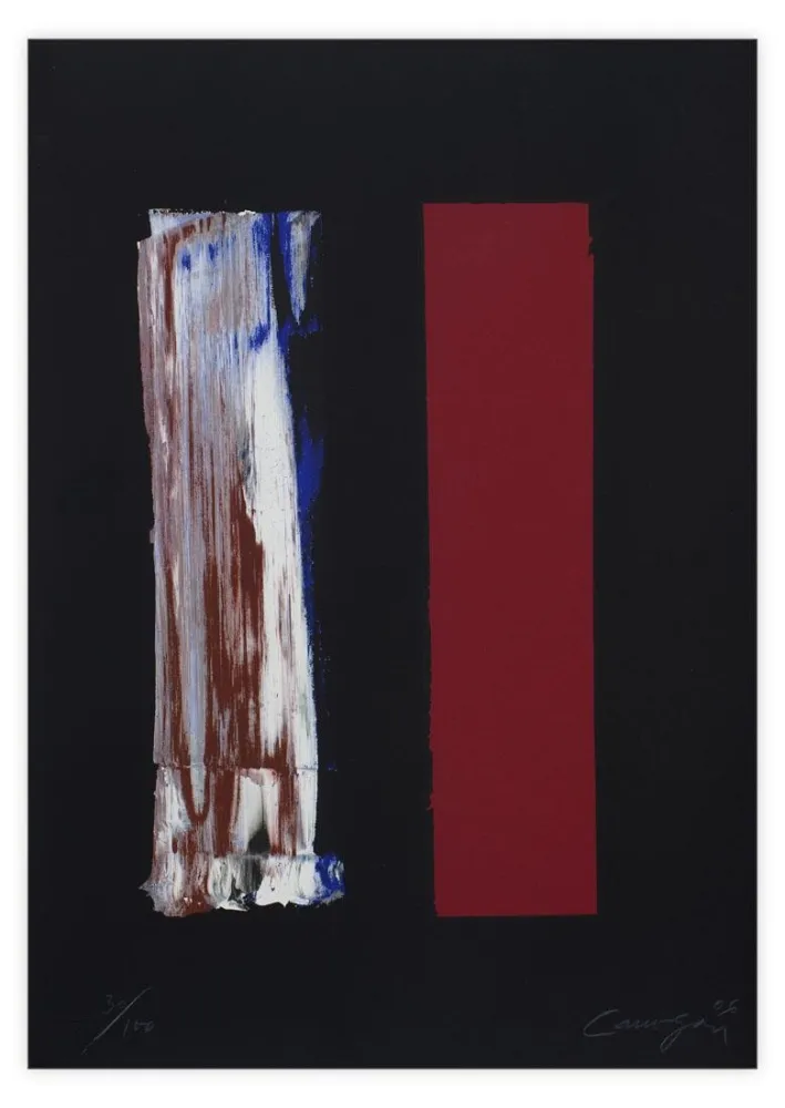 Гравюра Canogar - Tabla