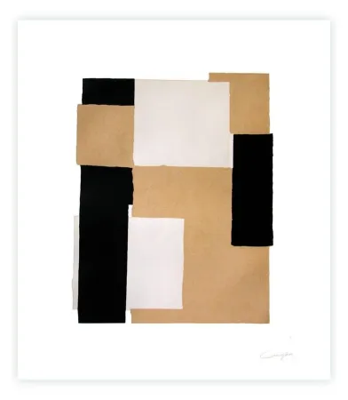 Гравюра Canogar - Trama IV