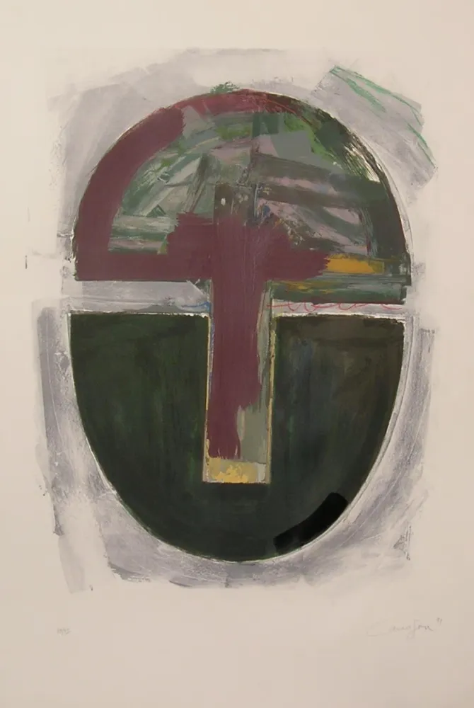 Литография Canogar - UNTITLED