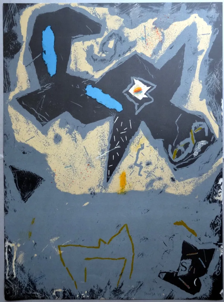 Литография Canosa - A.L. Galería Joan Prats