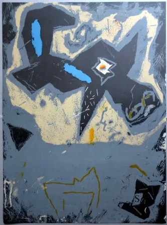 Литография Canosa - A.L. Galería Joan Prats