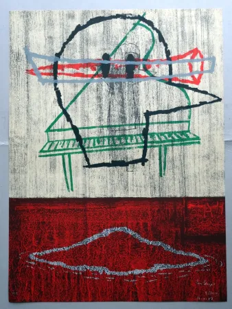 Литография Canosa - A.L. Galería Joan Prats