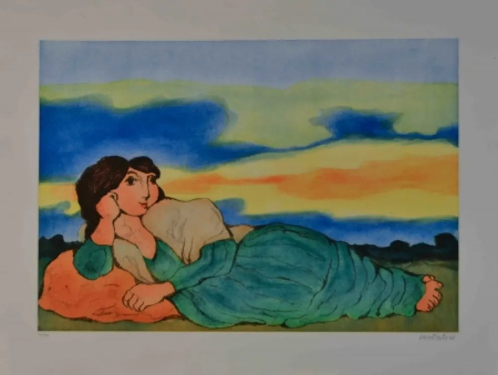 Сериграфия Cantatore - Odalisca