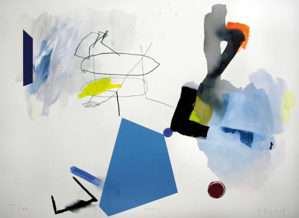 Сериграфия Capa - Azules