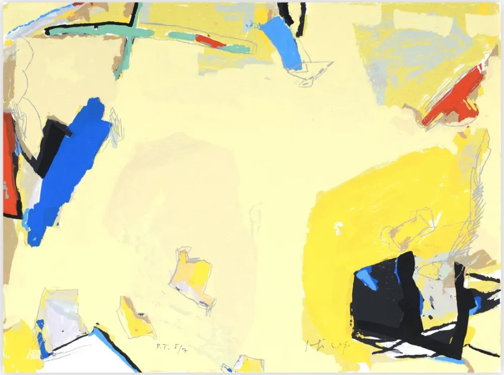 Сериграфия Capa - Espacio Amarillo