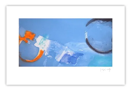 Гравюра Capa - Horizontal bleu