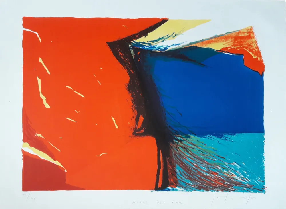 Литография Capa - Nivel del mar