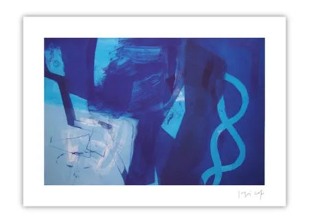 Гравюра Capa - Three blues