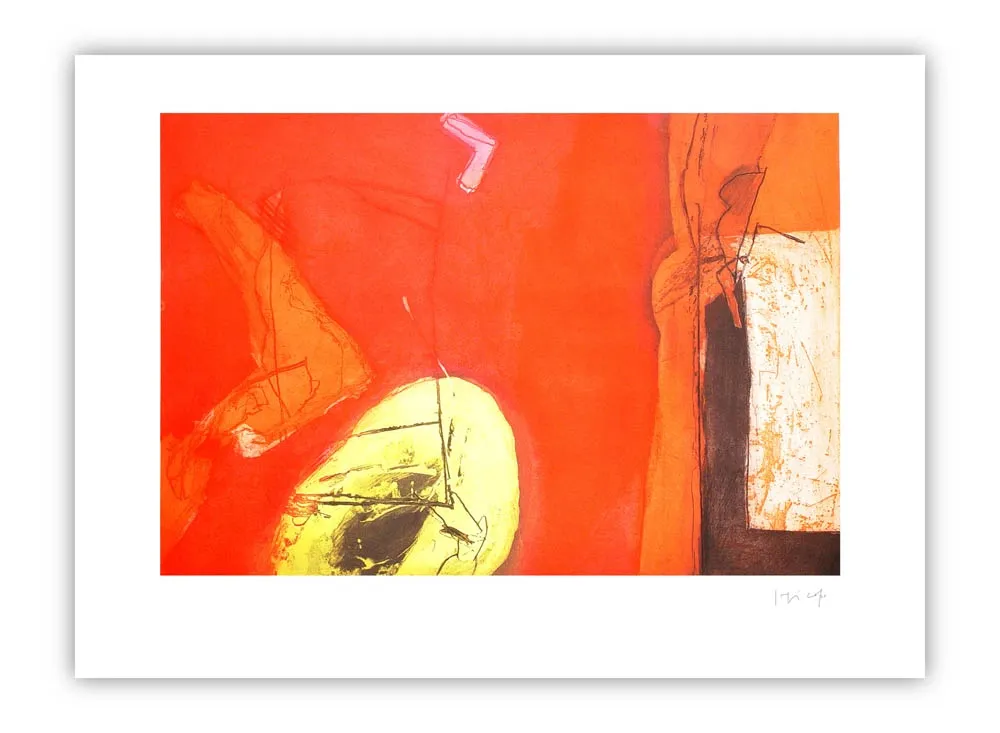 Гравюра Capa - Yellow word (S.S.)