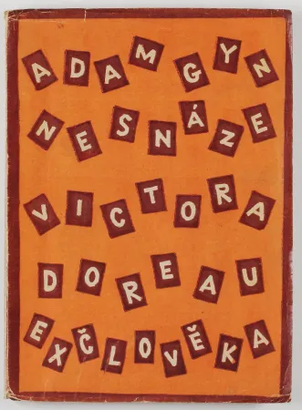 Линогравюра Capek - Nesnáze Victora Doreau Exčlověka