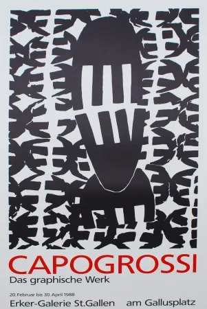 Литография Capogrossi - CAPOGROSSI - Das graphische Werk