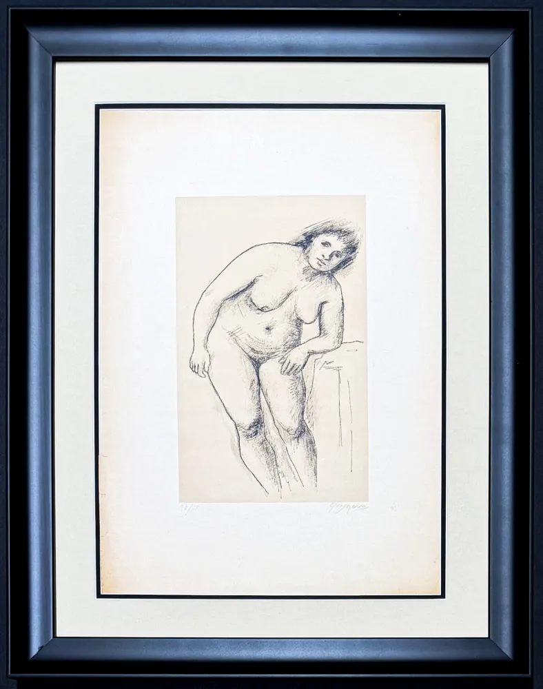 Литография Capogrossi - Giuseppe Capogrossi (1900–1972) - Lithograph on paper - 1943