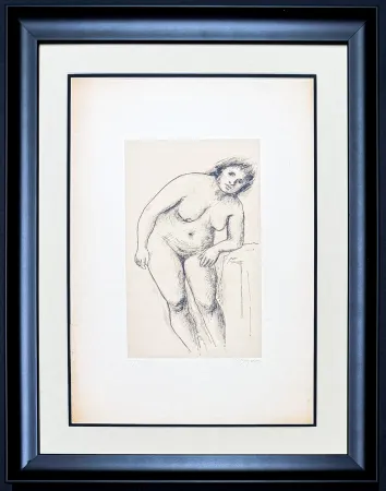 Литография Capogrossi - Giuseppe Capogrossi (1900–1972) - Lithograph on paper - 1943
