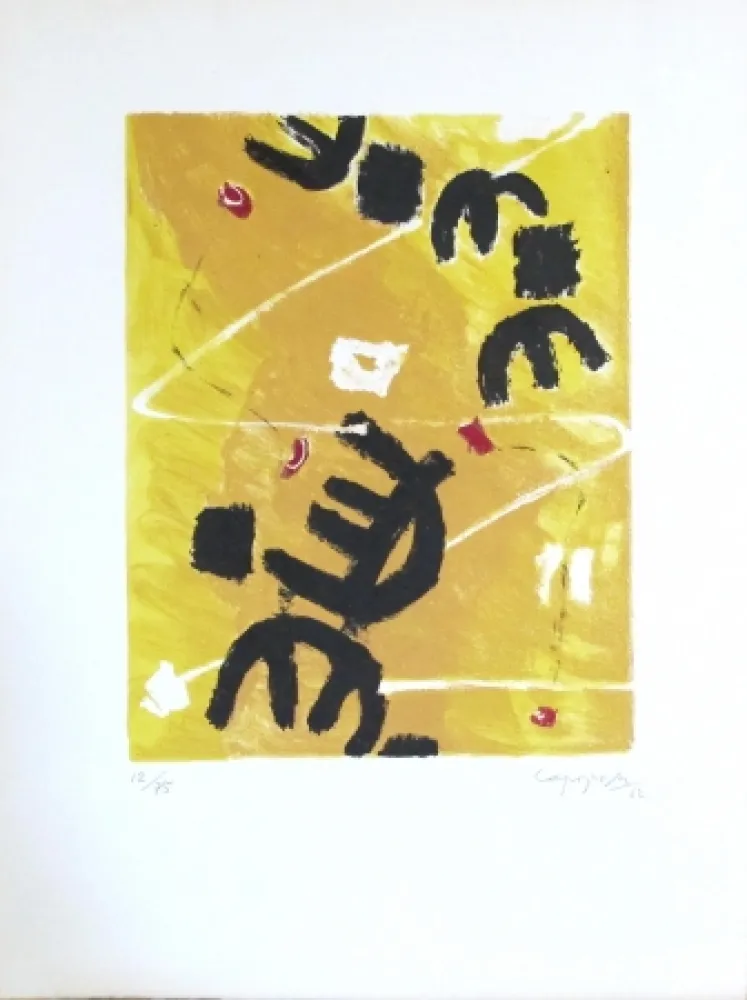 Литография Capogrossi - Mourlot-Paris